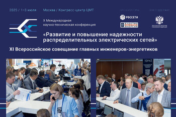 Представители более 370 организаций примут участие в X Международной научно-технической конференции «Развитие и повышение надежности распределительных электрических сетей» и IX Всероссийском совещании главных инженеров-энергетиков (СГИЭ)